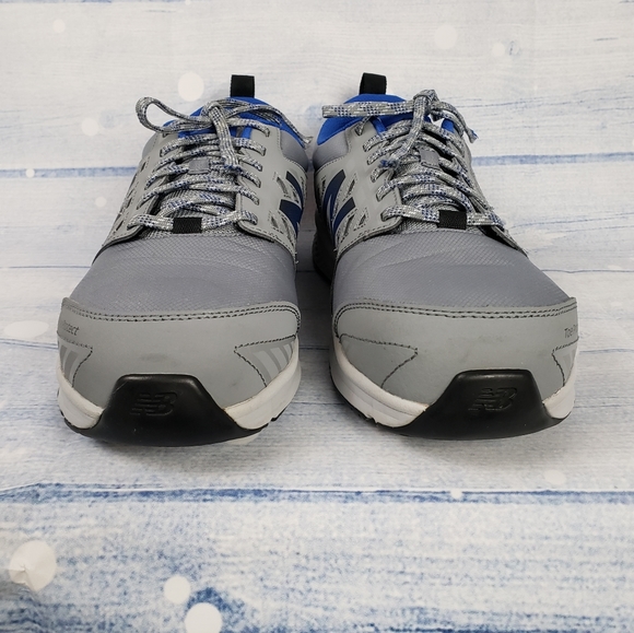 NEW Balance Toe Protect, Men's  Gray the cobalt blue NEW slip resistant - Picture 1 of 6